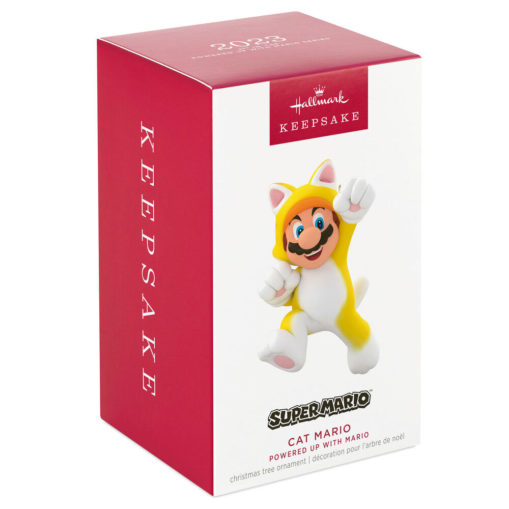 2023 Hallmark Keepsake Ornament - Nintendo Super Mario Powered Up Cat