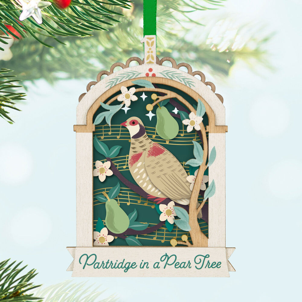 2024 Hallmark Keepsake Ornament - Twelve Days of Christmas Papercraft