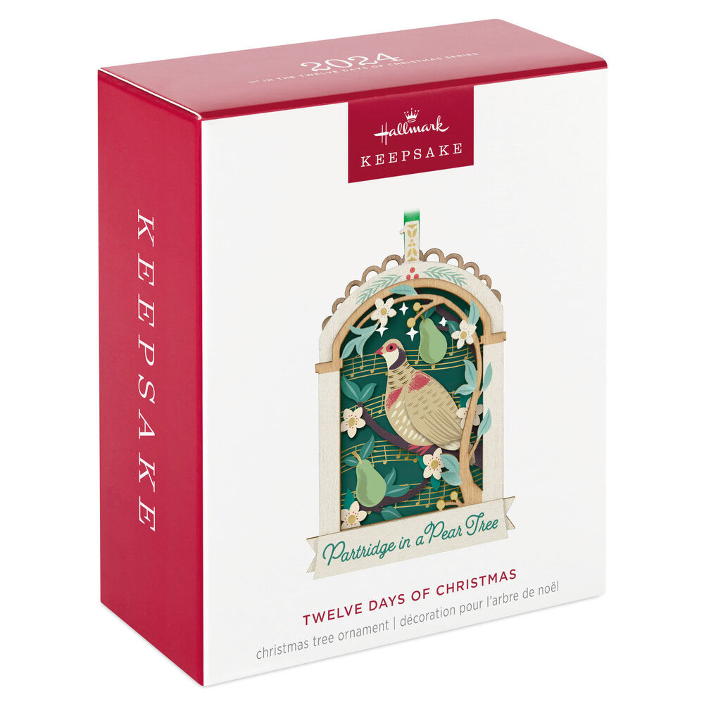 2024 Hallmark Keepsake Ornament - Twelve Days of Christmas Papercraft