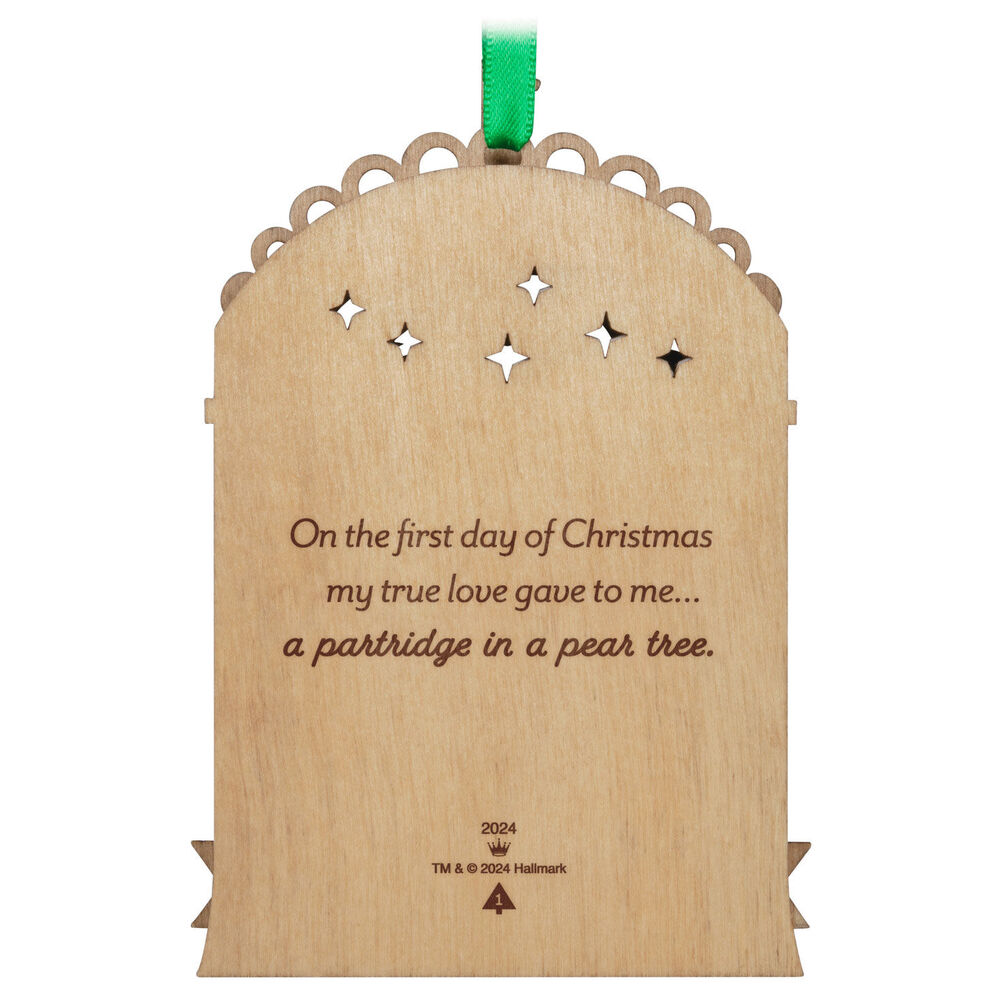 2024 Hallmark Keepsake Ornament - Twelve Days of Christmas Papercraft