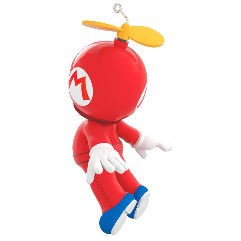2024 Hallmark Keepsake Ornament - Nintendo Super Mario Powered Up With Mario Propeller Mario
