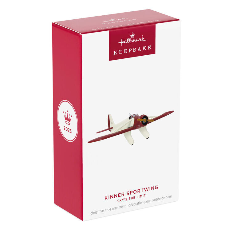 2025 Hallmark Keepsake Ornament - Kinner Sportwing (29th in the Sky's the Limit Series)