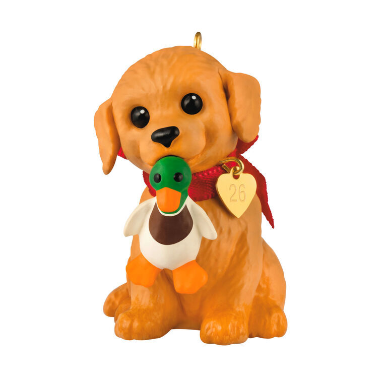 2026 Hallmark Keepsake Ornament - Puppy Love Golden Retriever
