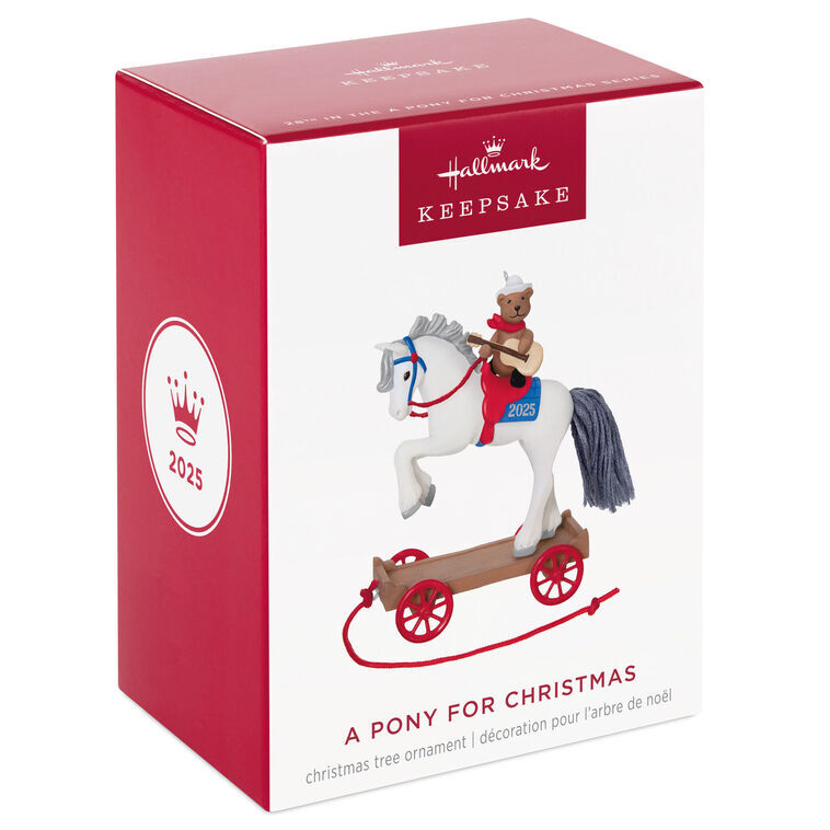 2025 Hallmark Keepsake Ornament - A Pony for Christmas (28th in Series)