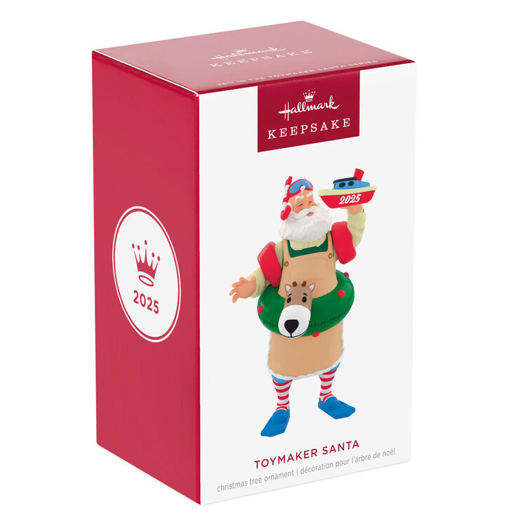 2025 Hallmark Keepsake Ornament - Toymaker Santa (26th in Series)