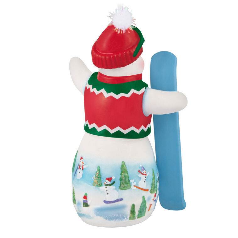 2025 Hallmark Keepsake Ornament - Ollie U. Halfpipe (21st in the Snowtop Lodge Series)