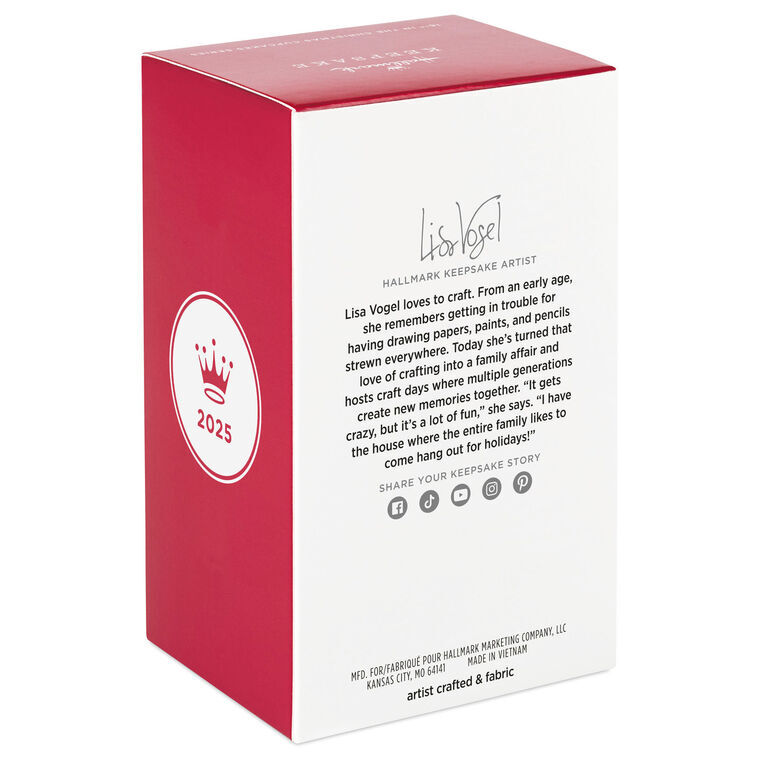 2025 Hallmark Keepsake Ornament - Merry Macarons (16th in the Christmas Cupcakes Series)