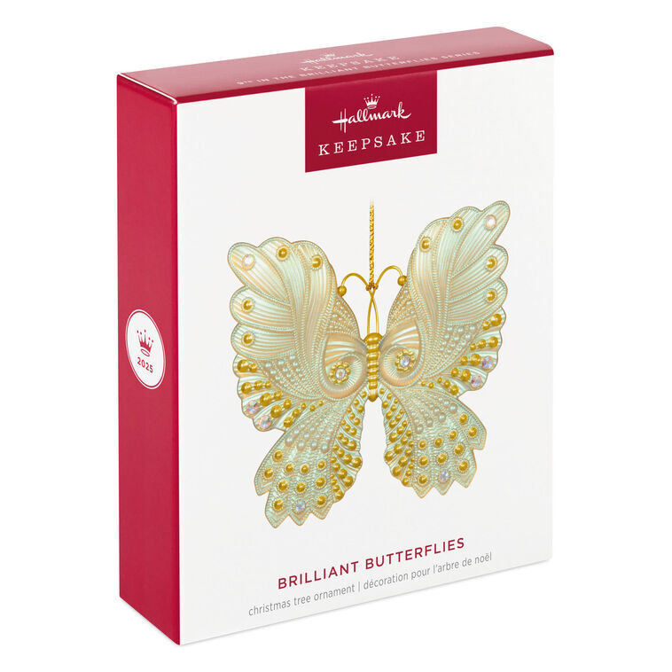 2025 Hallmark Keepsake Ornament - Briliant Butterflies (9th in Series)