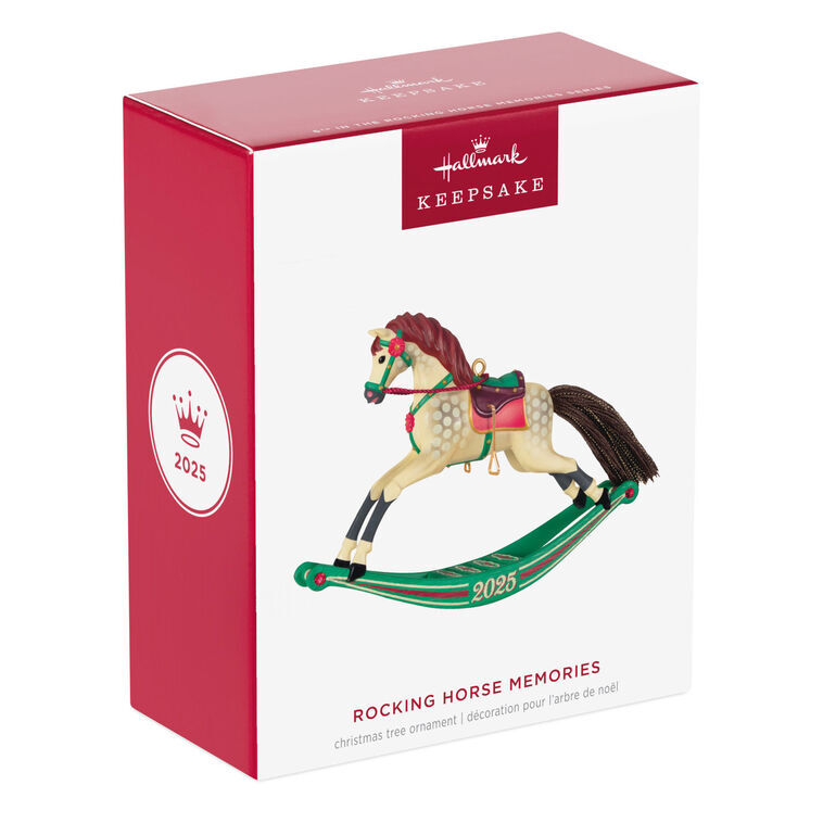 2025 Hallmark Keepsake Ornament - Rocking Horse Memories (6th in Series)