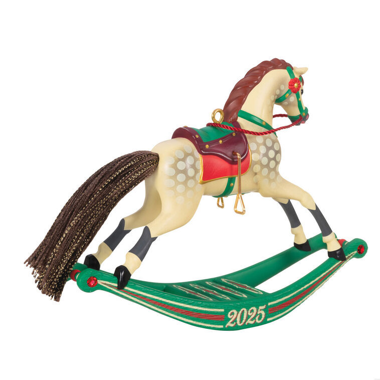 2025 Hallmark Keepsake Ornament - Rocking Horse Memories (6th in Series)