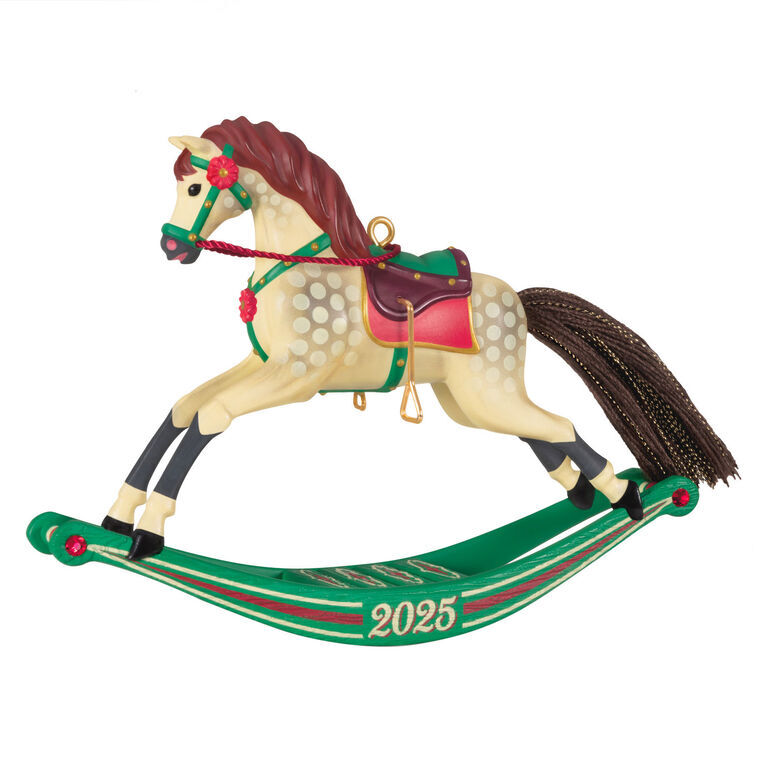 2025 Hallmark Keepsake Ornament - Rocking Horse Memories (6th in Series)