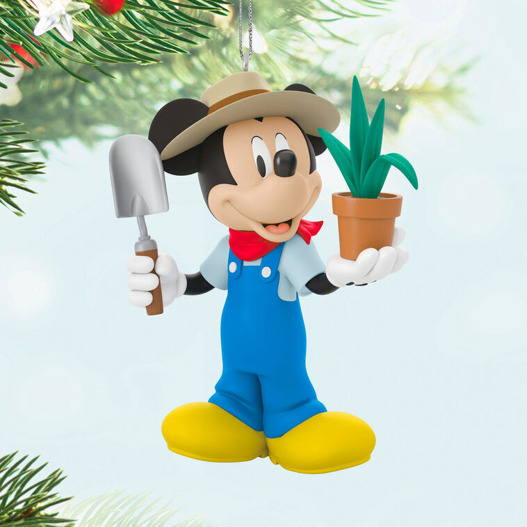 2025 Hallmark Keepsake Ornament - Disney Gardener Mickey (4th in the All About Mickey! Series)