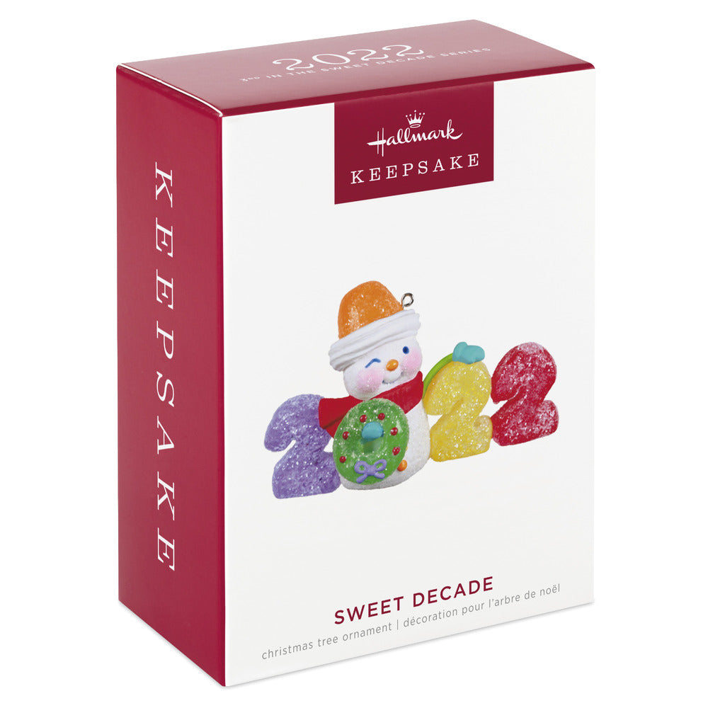 2022 Hallmark Keepsake Ornament - Sweet Decade 2022