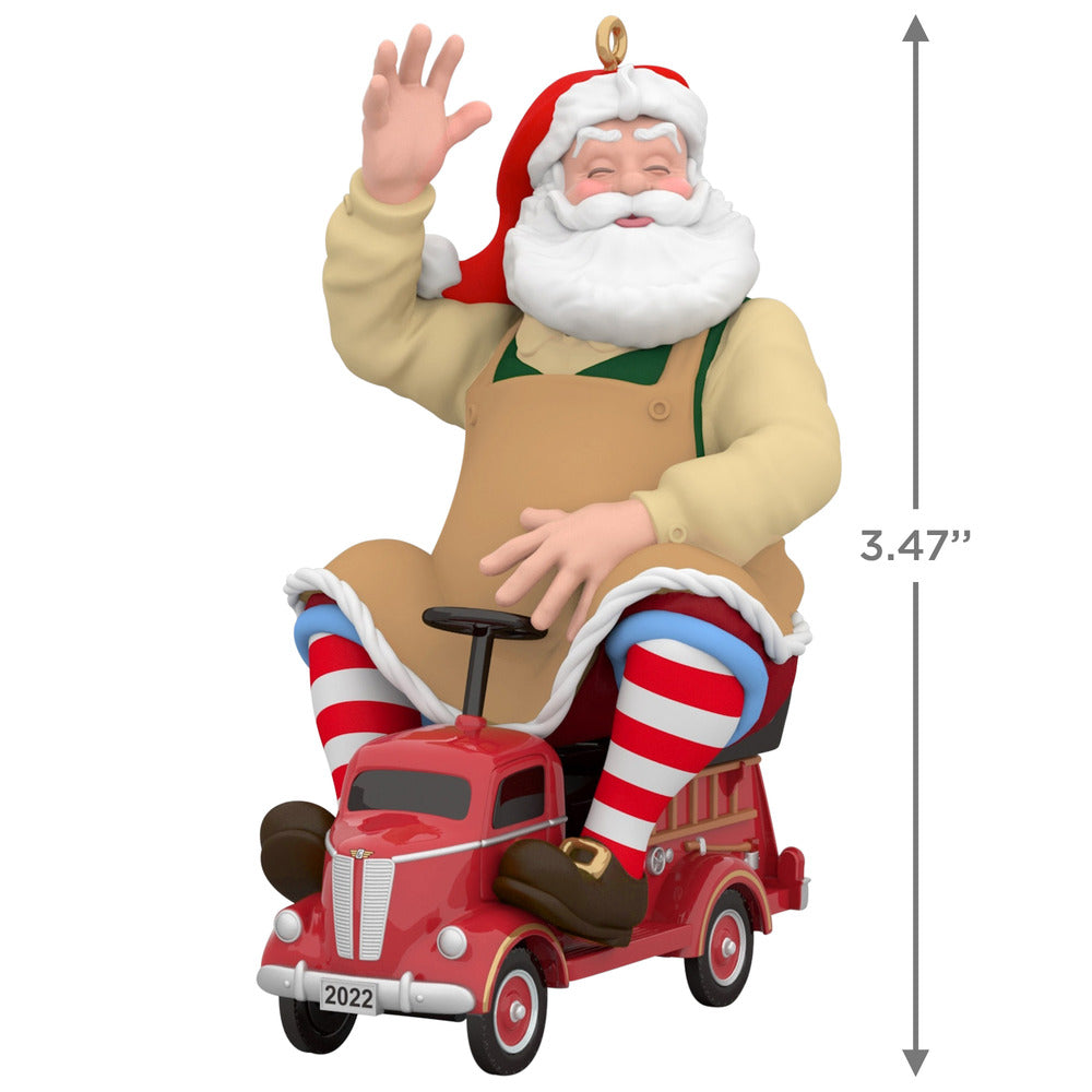2022 Hallmark Keepsake Ornament - Toymaker Santa