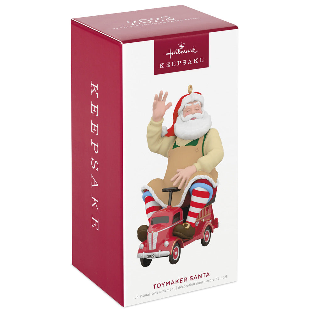 2022 Hallmark Keepsake Ornament - Toymaker Santa