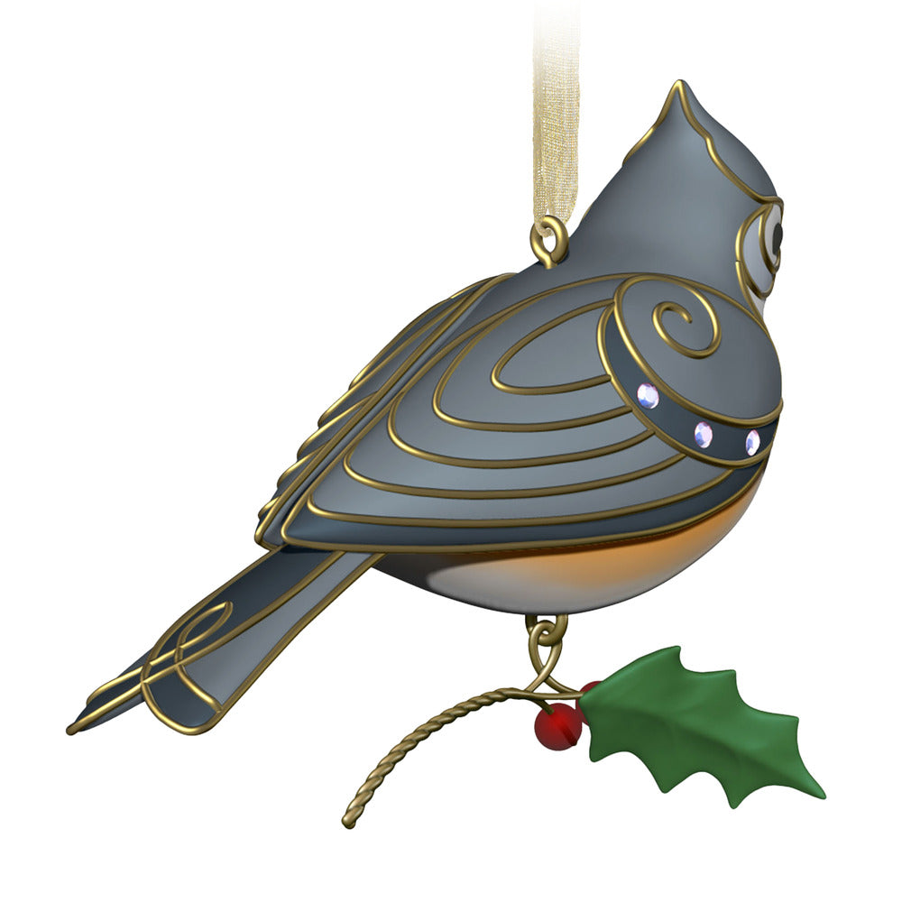 2022 Hallmark Keepsake Ornament - The Beauty of Birds Tufted Titmouse