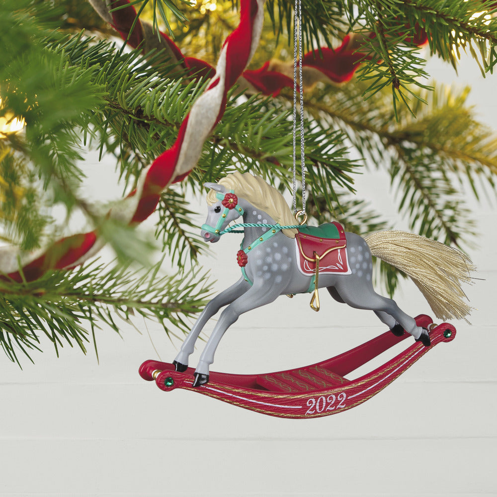 2022 Hallmark Keepsake Ornament - Rocking Horse Memories