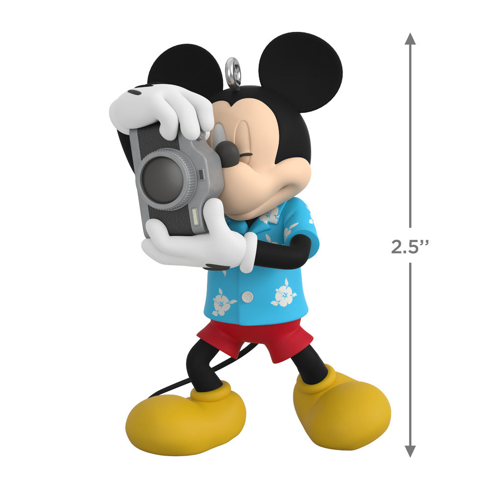 2022 Hallmark Keepsake Ornament - Disney All About Mickey! Tourist Mickey