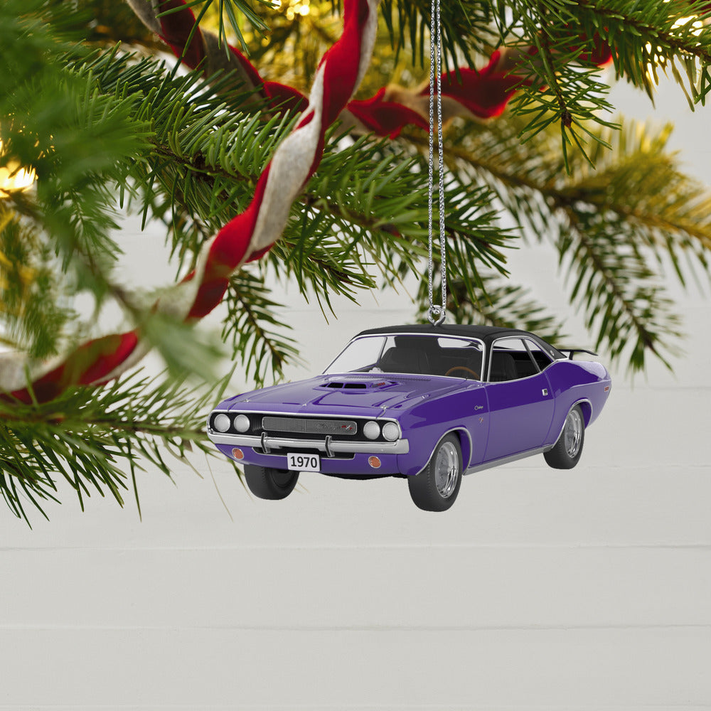 2022 Hallmark Keepsake Ornament - Classic American Cars 1970 Dodge Challenger R/T - SE Metal