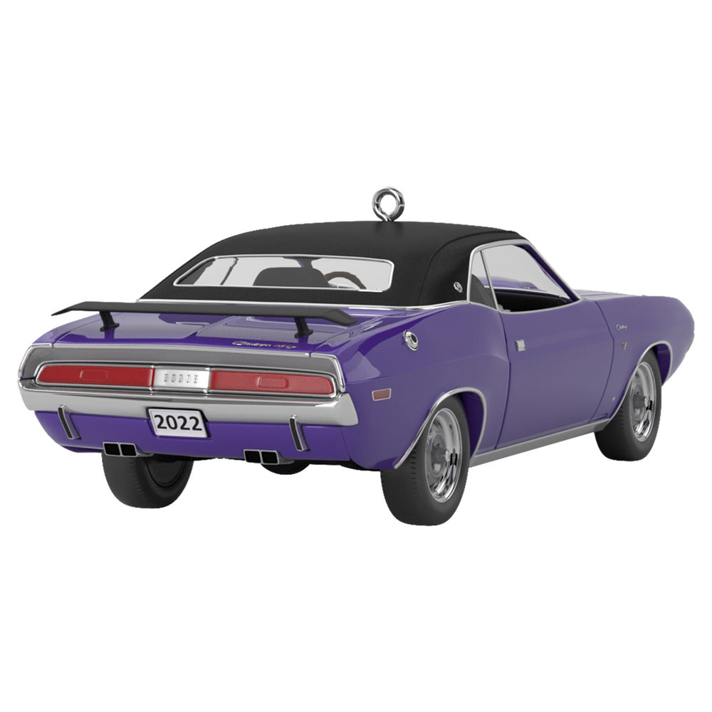 2022 Hallmark Keepsake Ornament - Classic American Cars 1970 Dodge Challenger R/T - SE Metal