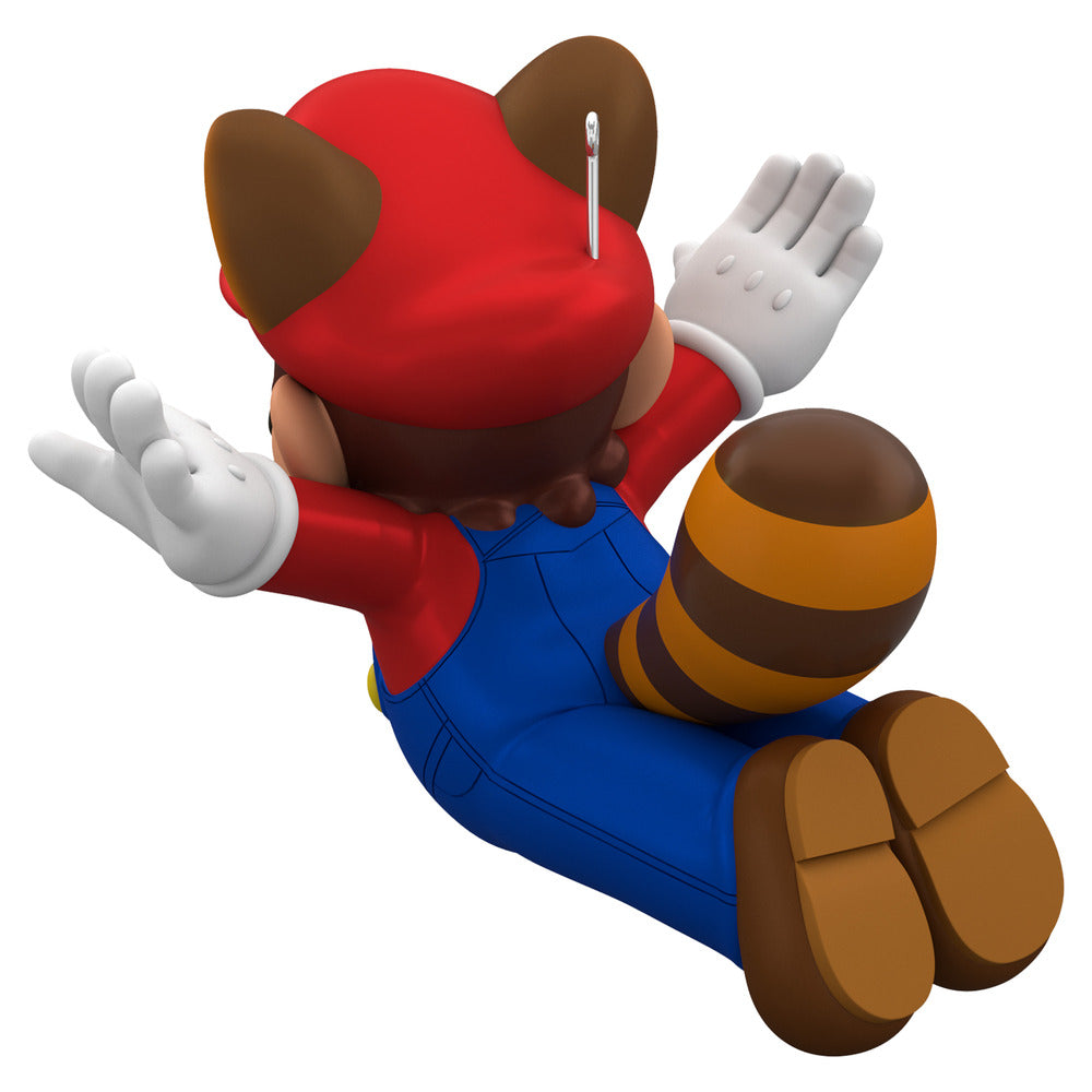 2022 Hallmark Keepsake Ornament - Nintendo Super Mario Powered Up With Mario Raccoon Mario