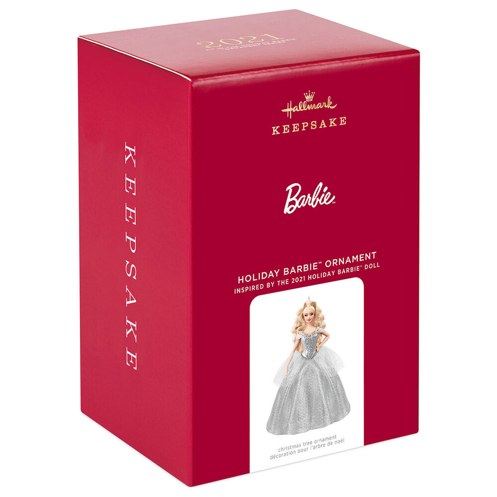 2021 Hallmark Keepsake Ornament - Barbie Holiday