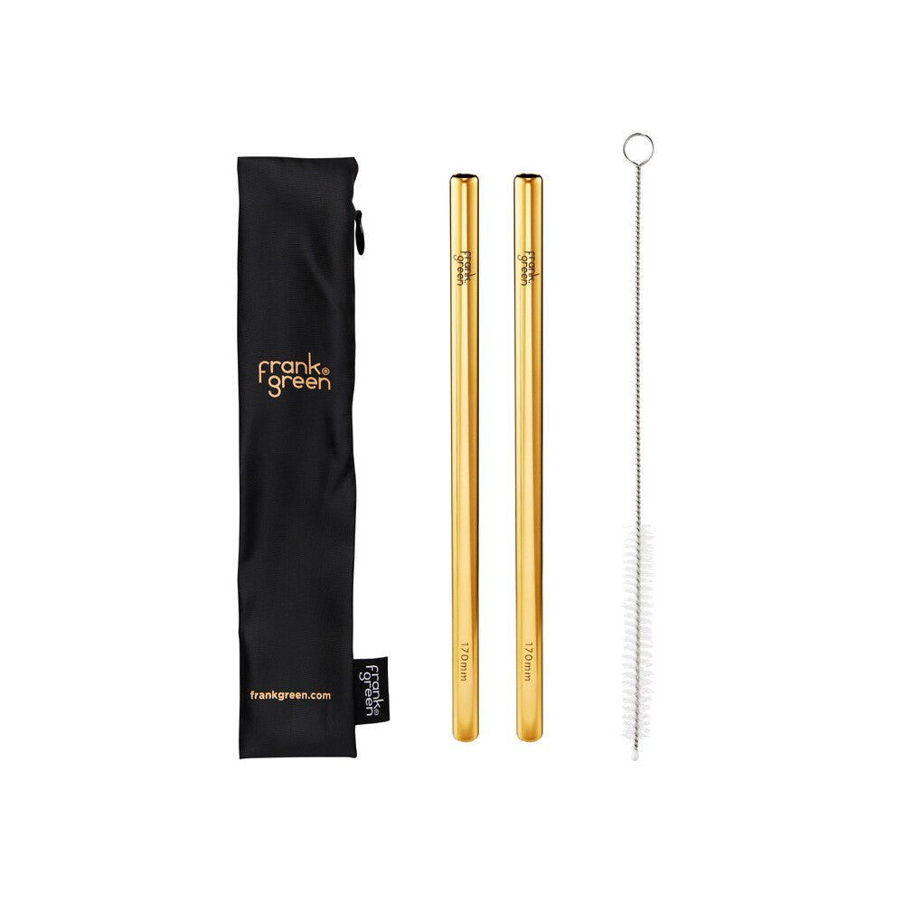 Frank Green Accessory - Original Straw Pack + Brush 740ml/182mm Black