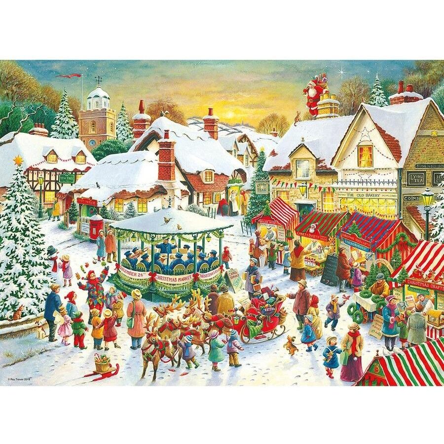 Ravensburger Puzzle 2x500pc - Christmas Collection