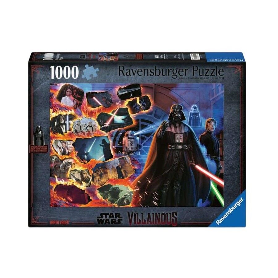 Ravensburger Puzzle 1000pc - Star Wars Villainous Darth Vader