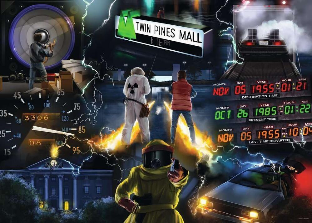 Ravensburger Puzzle 1000pc - Back to the Future