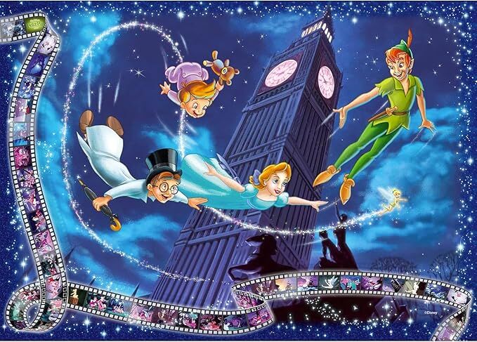 Ravensburger Puzzle 1000pc - Disney Moments 1953 Peter Pan