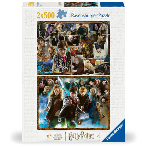 Ravensburger Puzzle 2x500pc - The World of Harry Potter