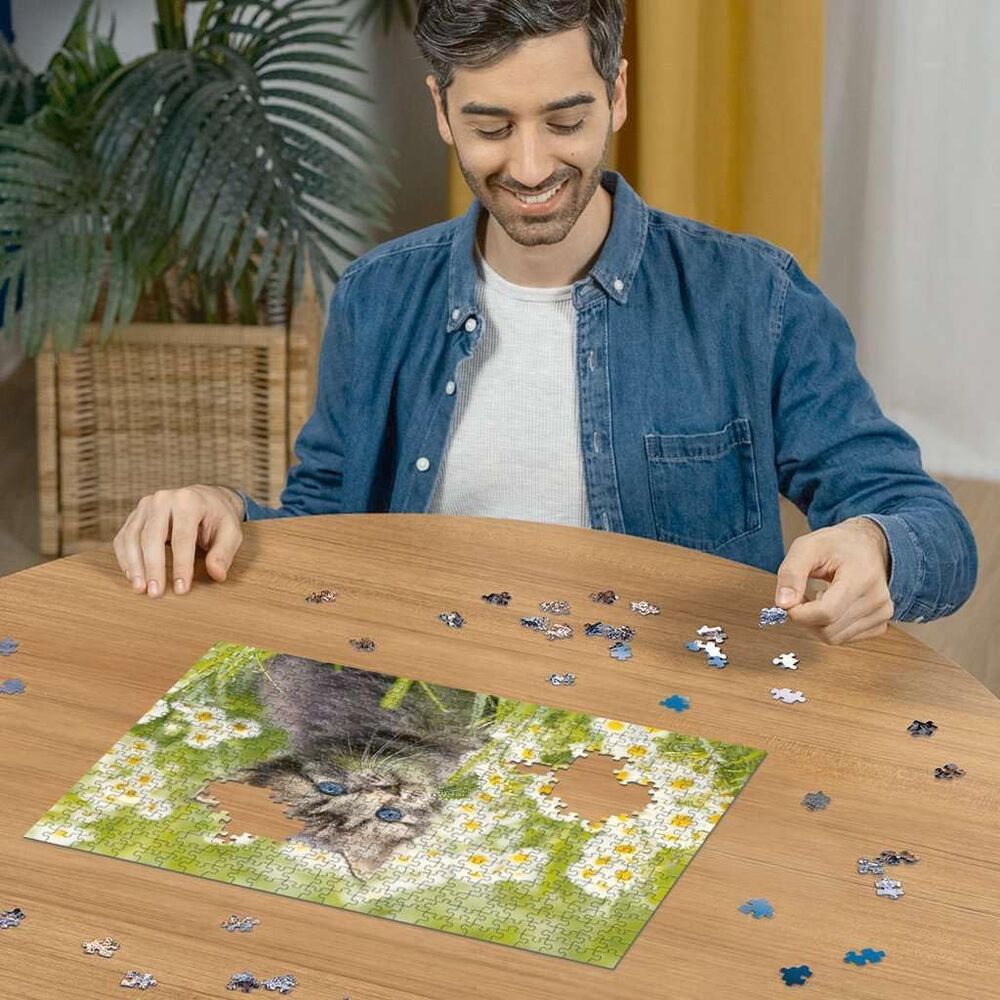 Ravensburger Puzzle 500pc - Kitten in the Meadow