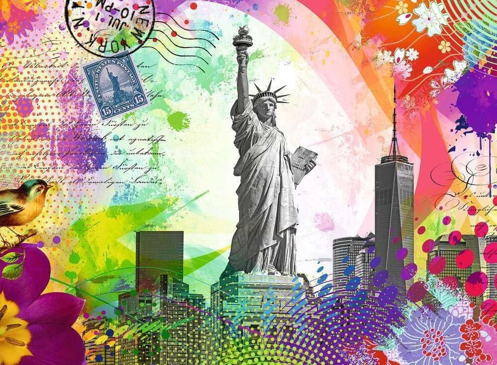 Ravensburger Puzzle 500pc - New York Postcard