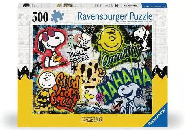 Ravensburger Puzzle 500pc - Peanuts Graffiti