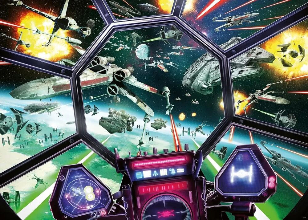 Ravensburger Puzzle 1000pc - Star Wars TIE Fighter Cockpit