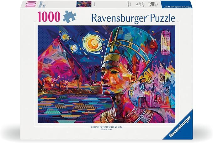Ravensburger Puzzle 1000pc - Nefertiti on the Nile