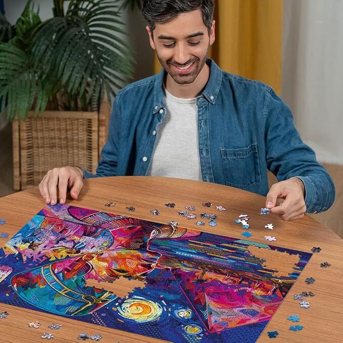 Ravensburger Puzzle 1000pc - Nefertiti on the Nile