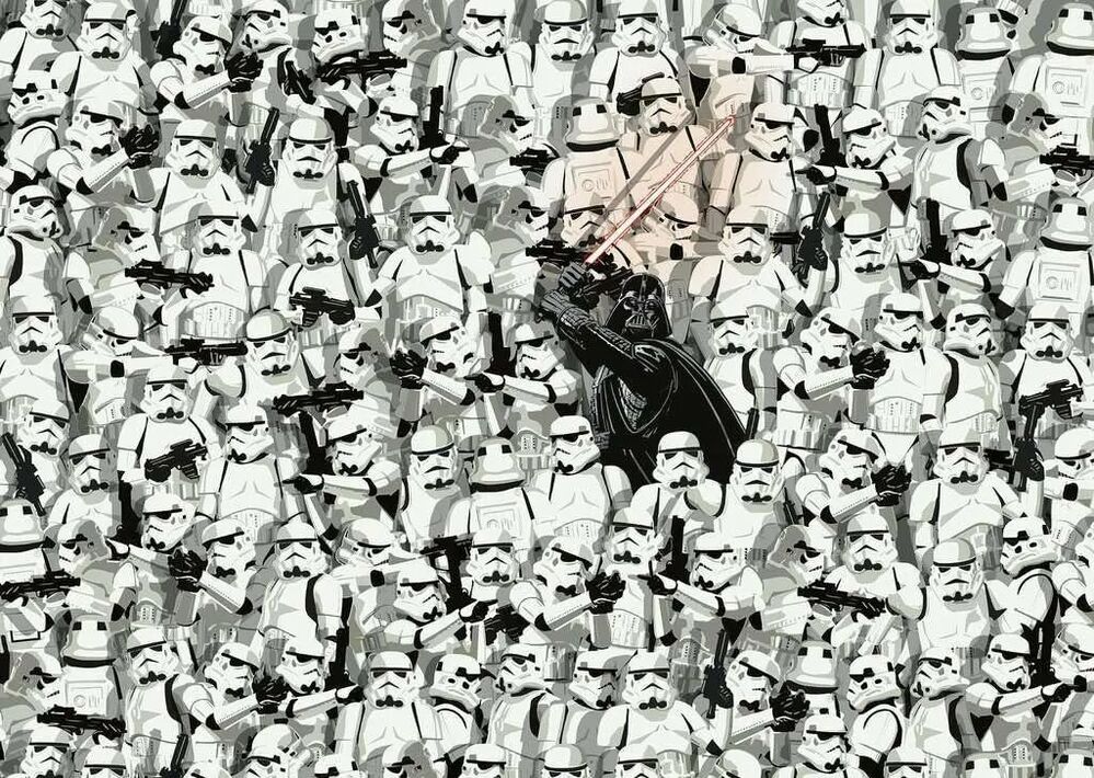 Ravensburger Puzzle 1000pc - Star Wars Challenge
