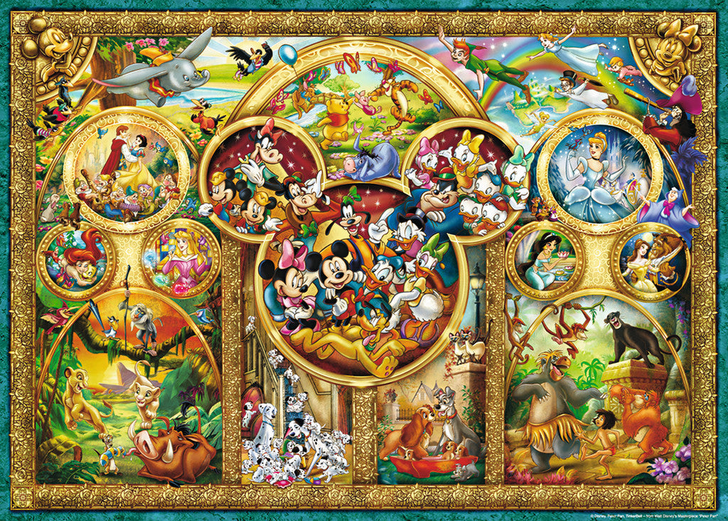 Ravensburger Puzzle 1000pc - Disney Best Themes
