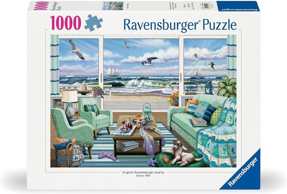 Ravensburger Puzzle 1000pc - Beachfront Getaway