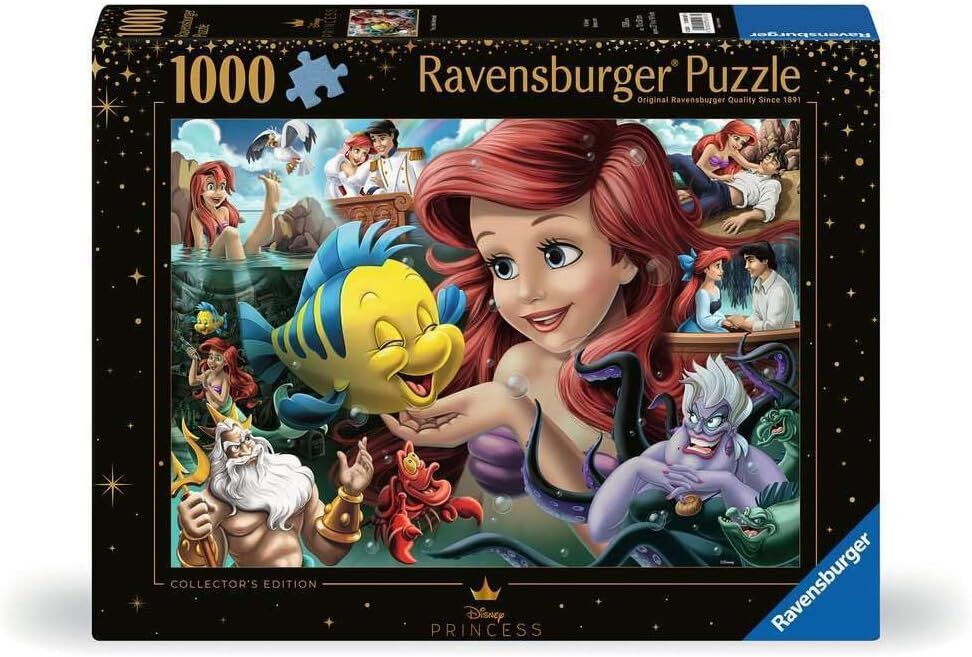 Ravensburger Puzzle 1000pc - Disney Heroines No. 3 Ariel