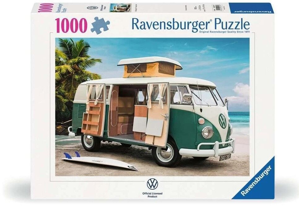 Ravensburger Puzzle 1000pc - Volkswagen T1 Camper Van