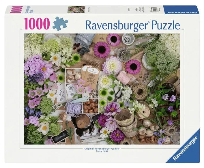 Ravensburger Puzzle 1000pc - For the Love of Flowers