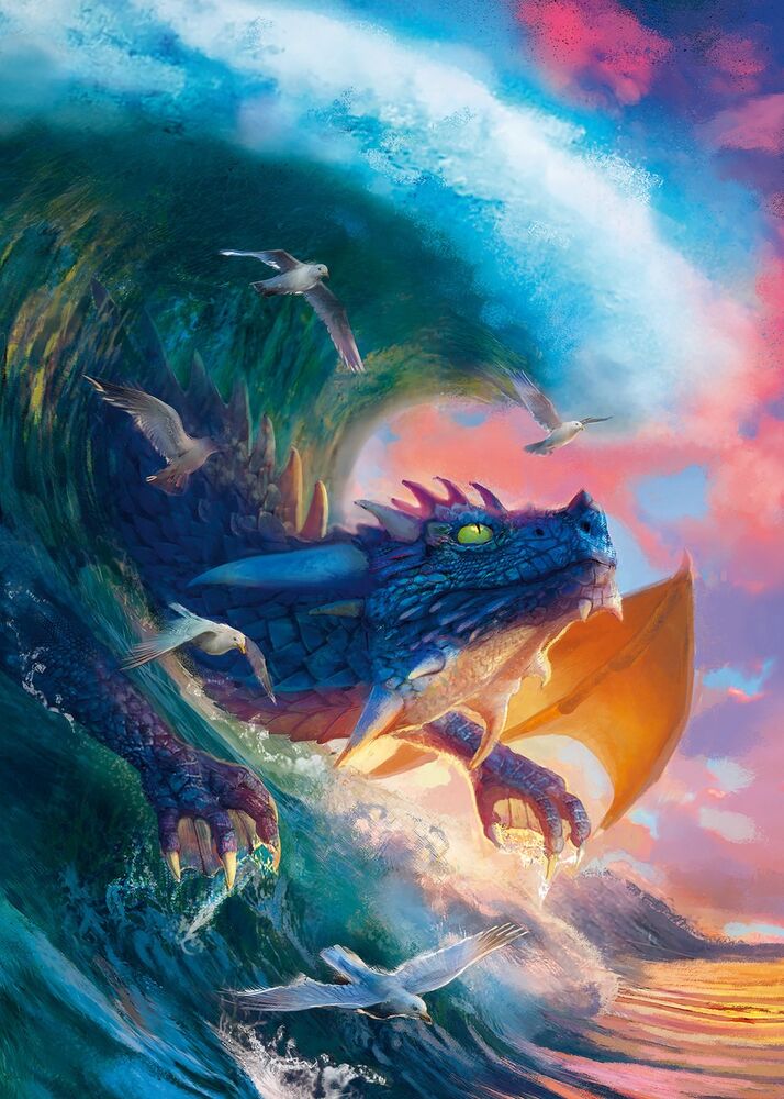 Ravensburger Puzzle 1000pc - Dragon Race