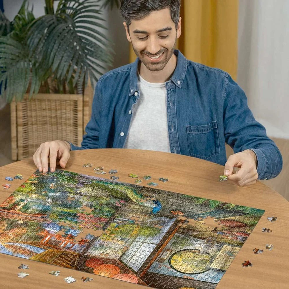 Ravensburger Puzzle 1000pc - Japanese Garden Teahouse