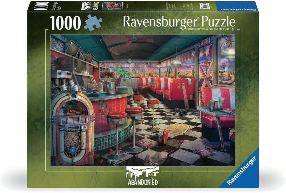 Ravensburger Puzzle 1000pc - Decaying Diner