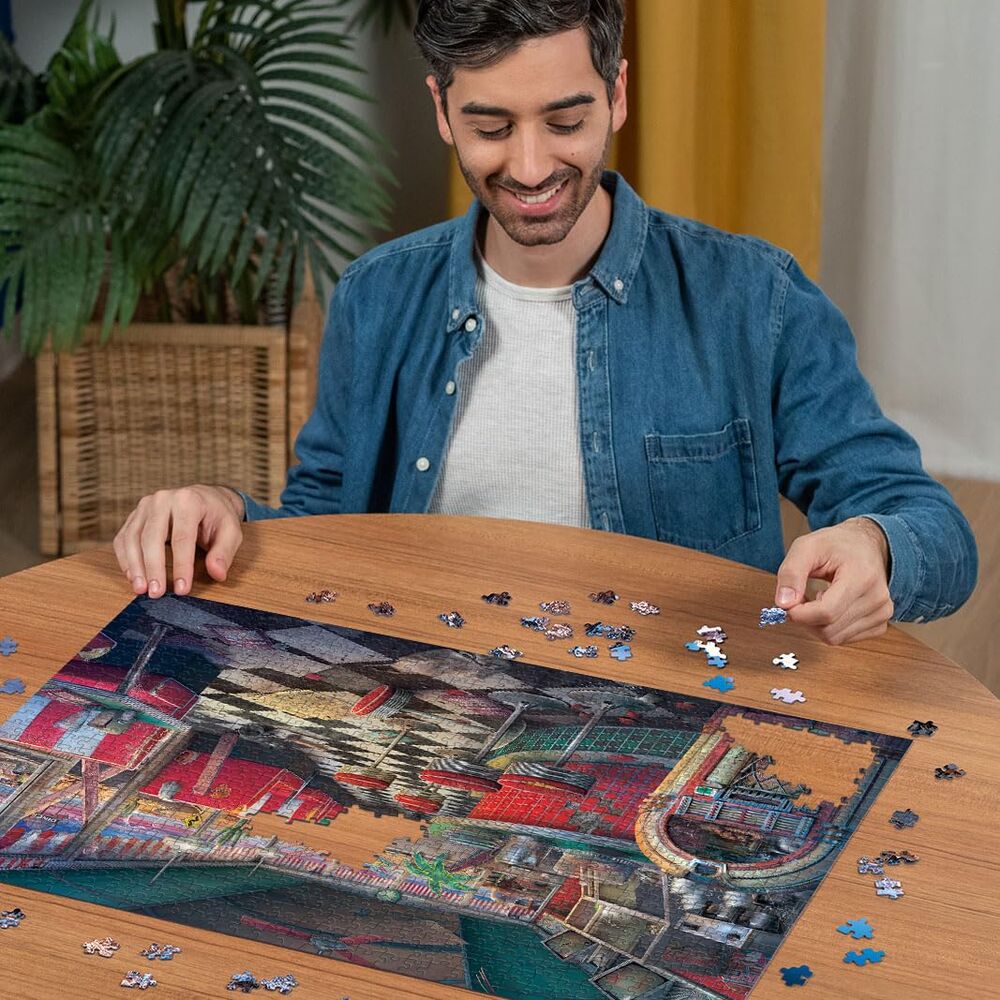 Ravensburger Puzzle 1000pc - Decaying Diner