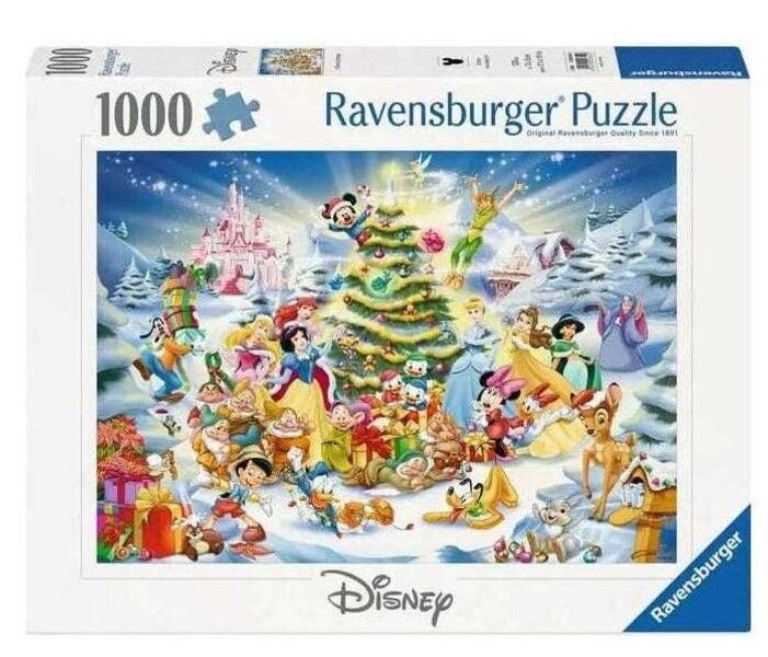 Ravensburger Puzzle 1000pc - Disney Christmas Eve