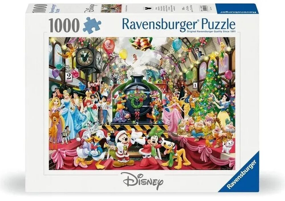 Ravensburger Puzzle 1000pc - Disney All Aboard for Christmas!